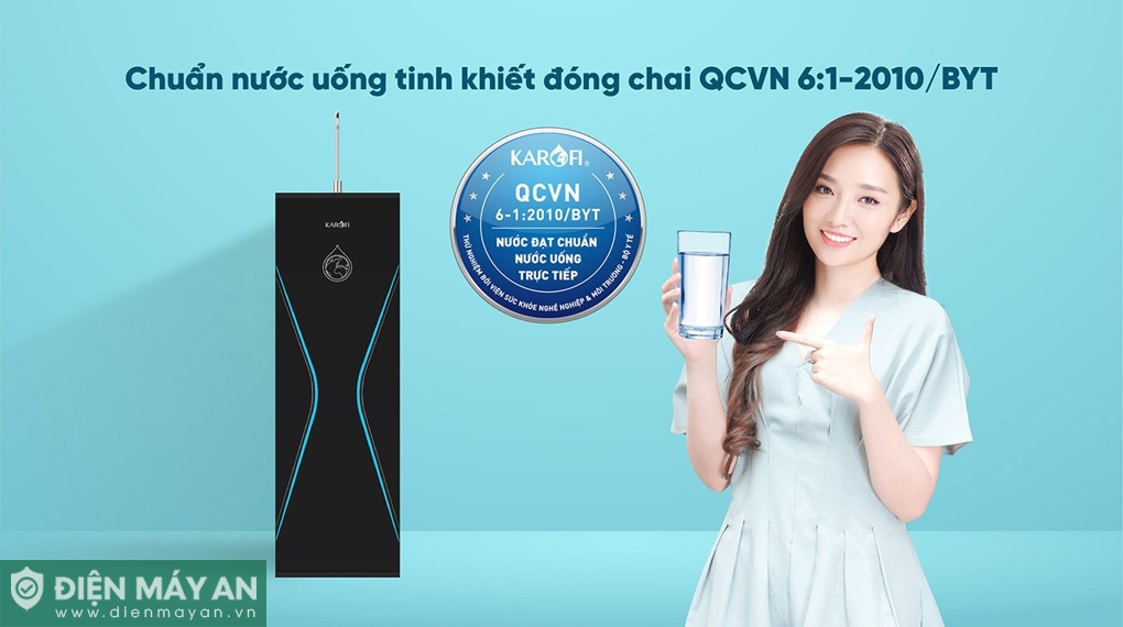 Máy lọc nước RO Karofi KAQ-D36S 11 lõi
